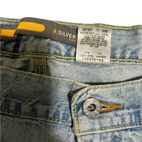 Light Blue Vintage Men’s Levi’s SilverTab Carpenter Jeans - W36 x L32 - Picture 7 of 15